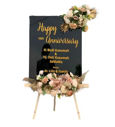 Papan Bunga Akrilik Hegarwangi