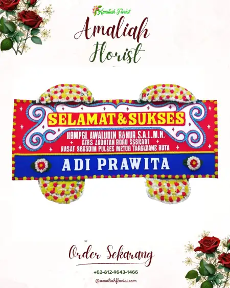 Papan Bunga Ucapan Selamat Hegarwangi